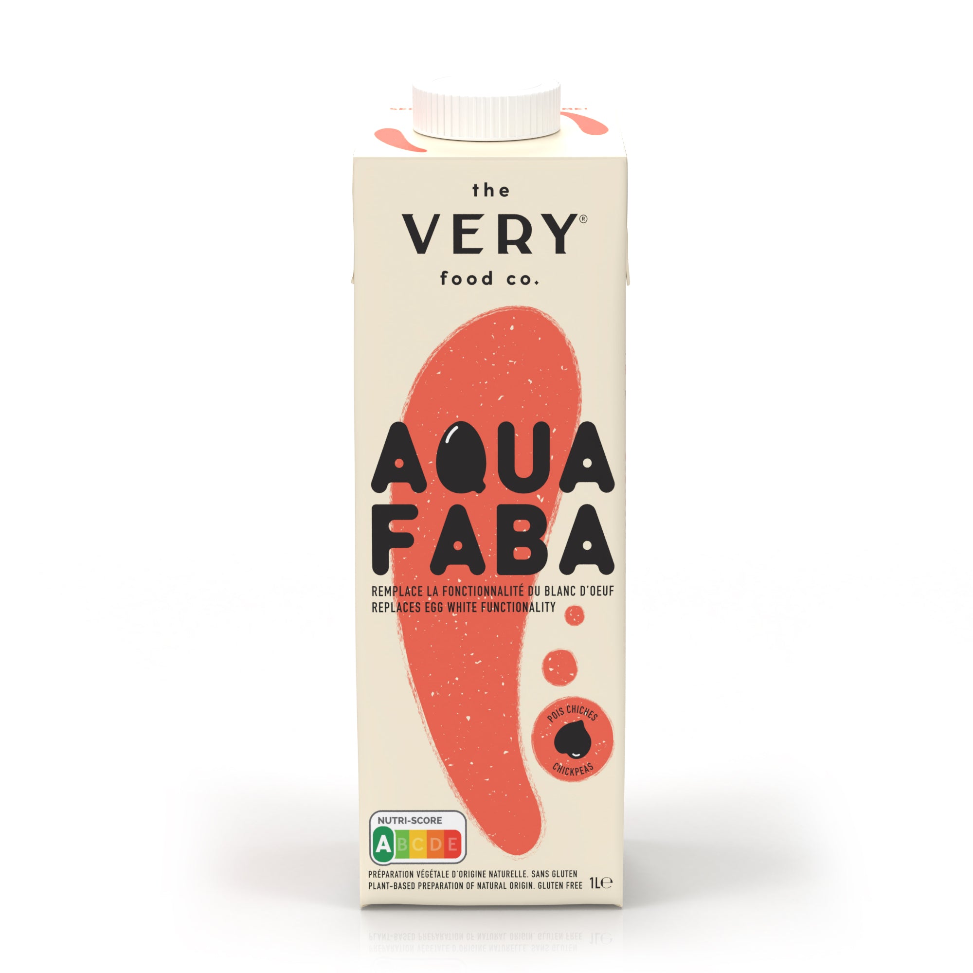 the VERY food co. Aquafaba - Eiweißersatz aus Kichererbsenwasser 1 Liter