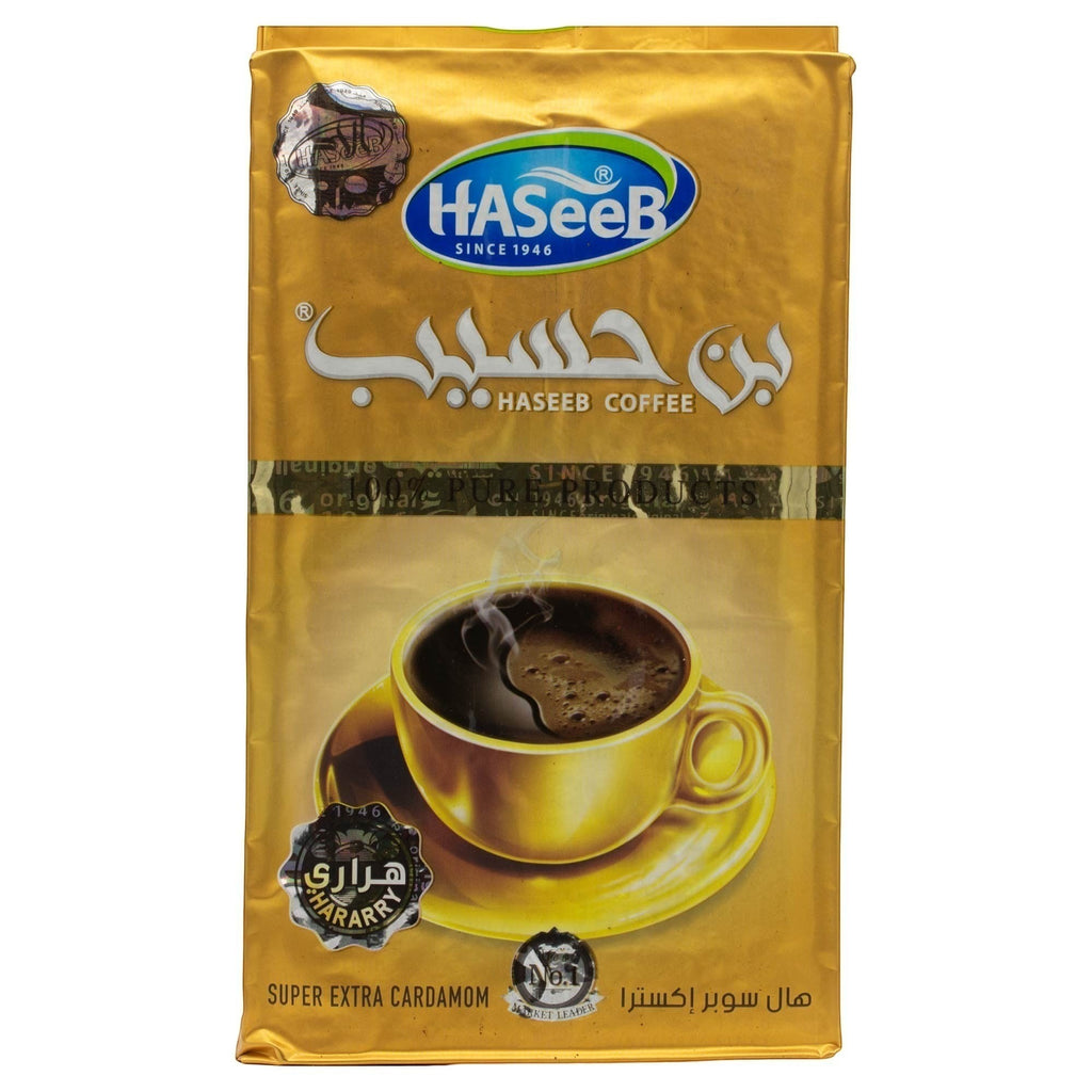 Haseeb - Arabischer Mokka gemahlen mit Super Extra Kardamom 500 g