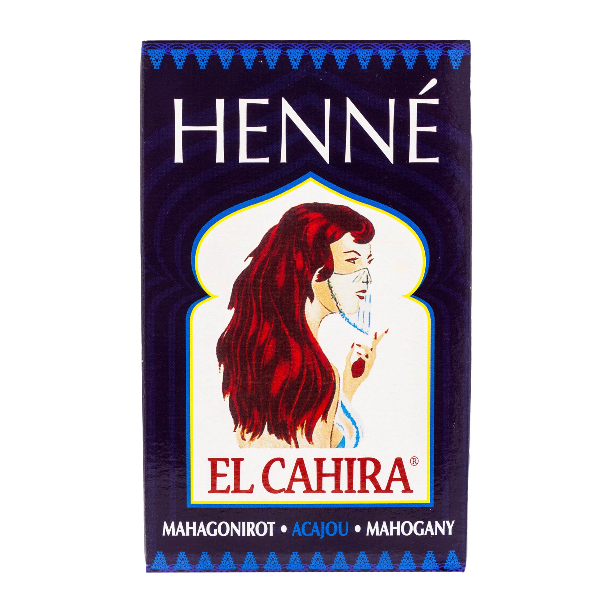 Henna Mahagonirot - Haarfarbe für tiefrotes Haar - 90 g