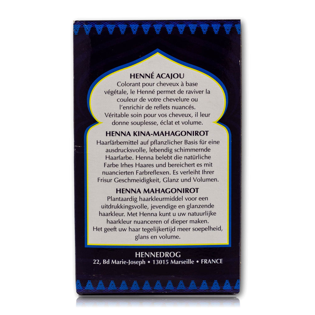 Henna Mahagonirot - Haarfarbe für tiefrotes Haar - 90 g