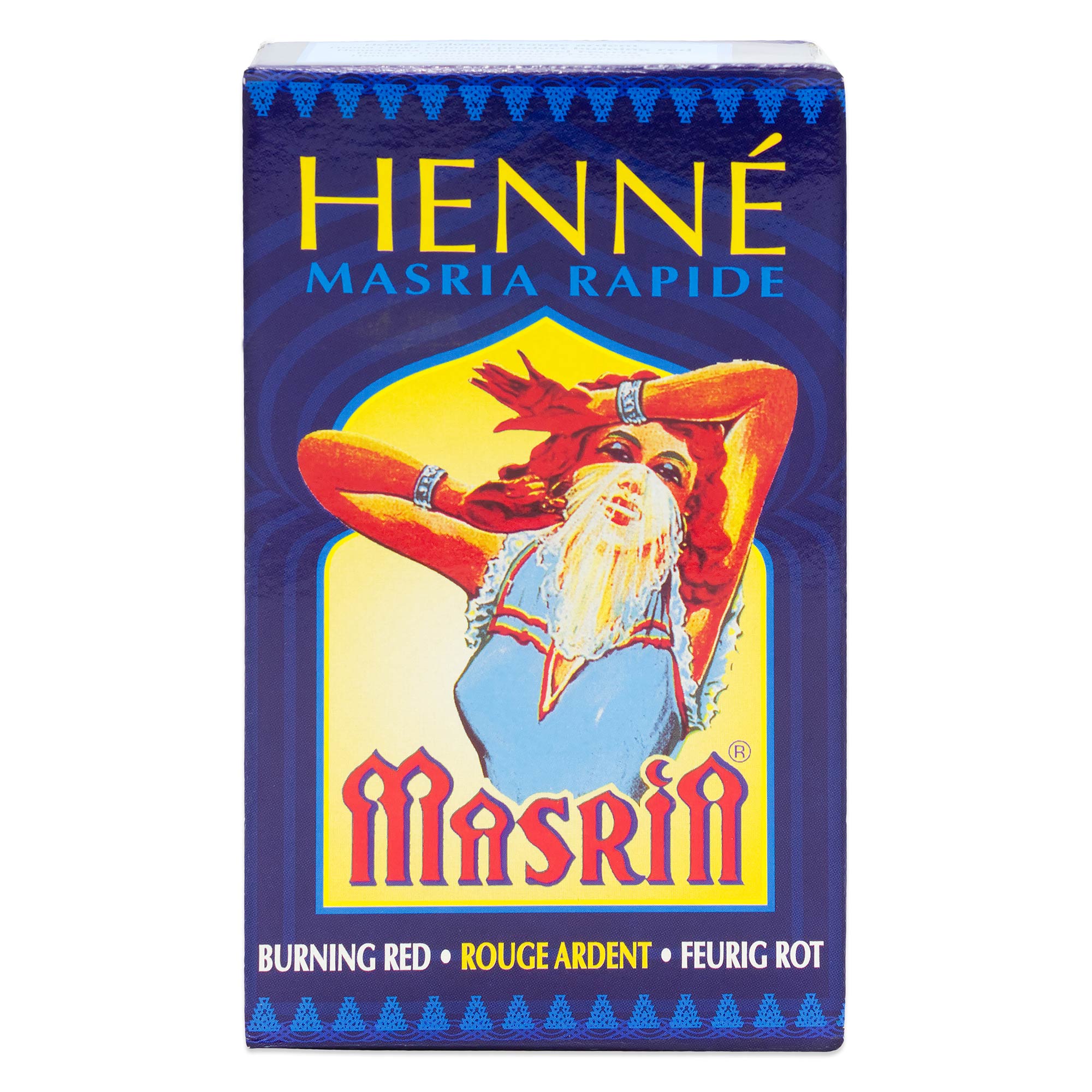 Henna Masria - Haarfarbe für feurigrotes Haar - 90 g