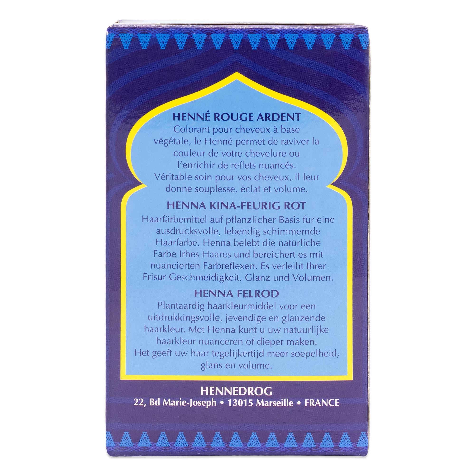 Henna Masria - Haarfarbe für feurigrotes Haar - 90 g