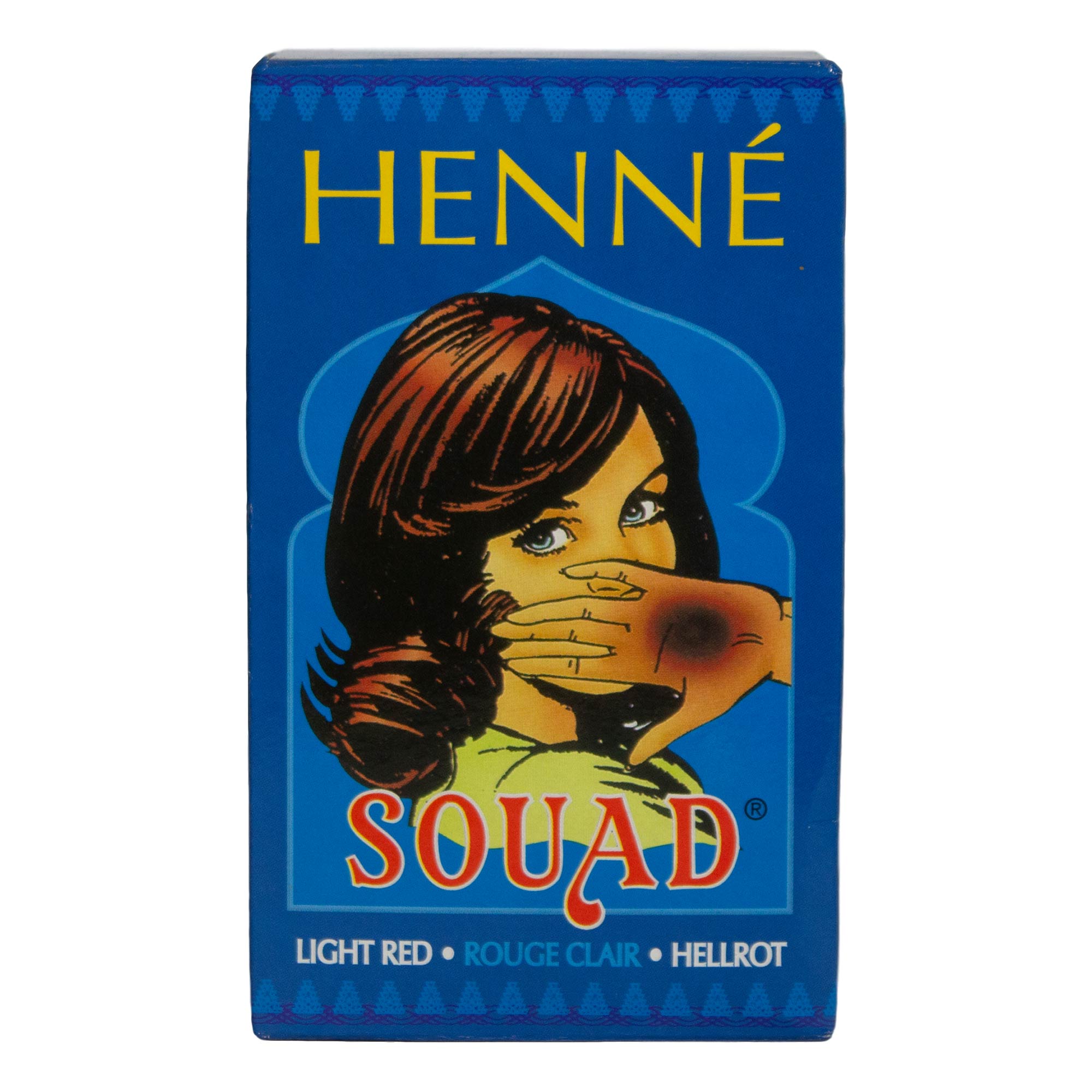 Henna Souad - Haarfarbe für hellrotes Haar - 90 g
