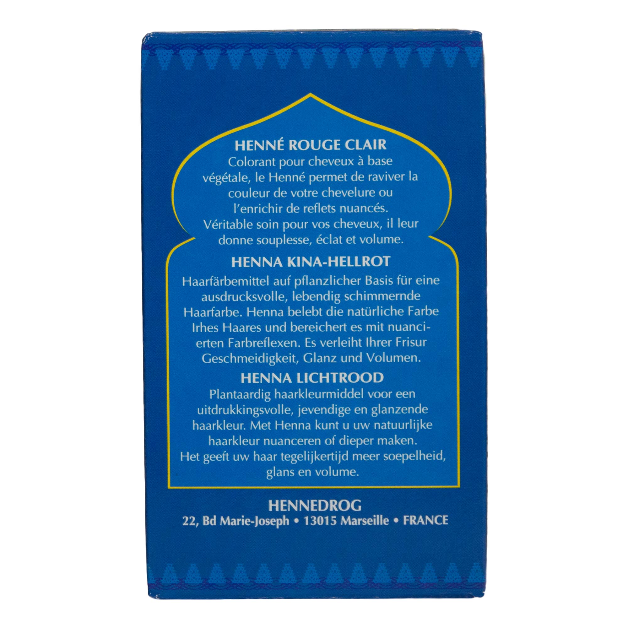 Henna Souad - Haarfarbe für hellrotes Haar - 90 g