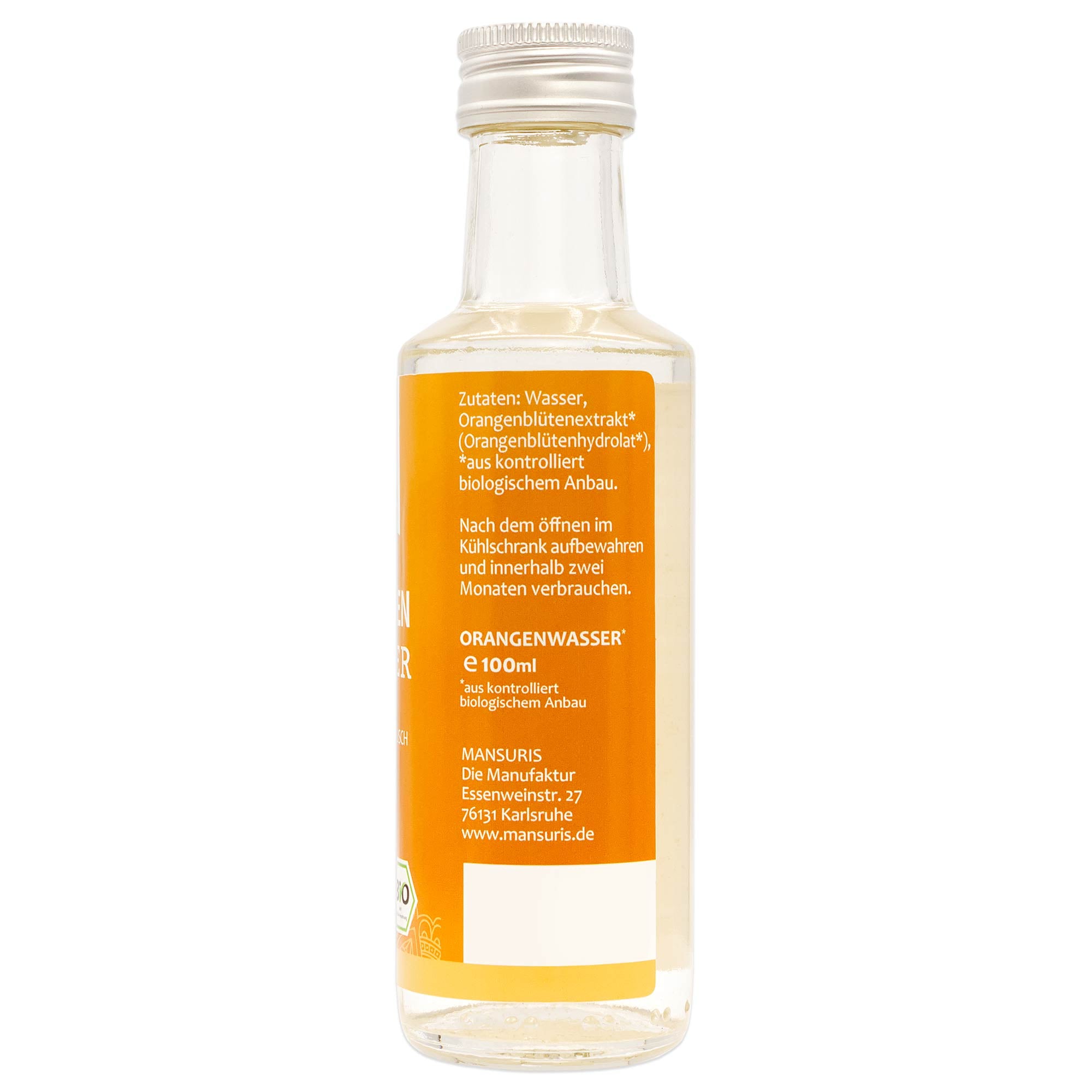 Mansuris - BIO Orangenblütenwasser 100ml