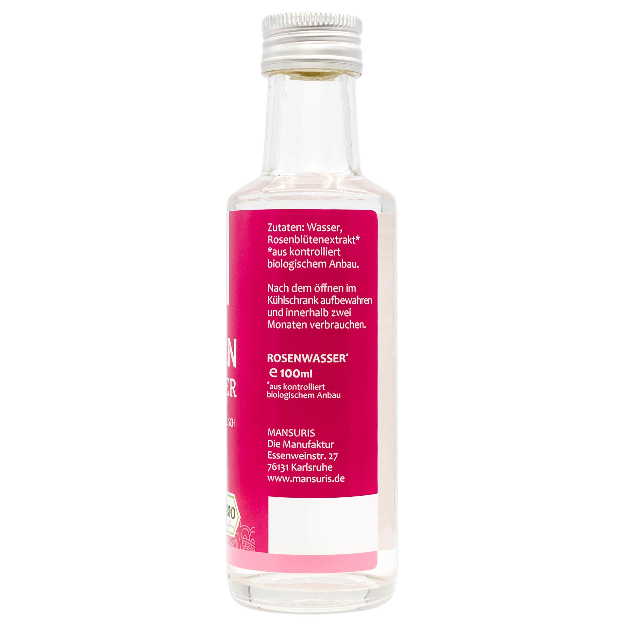 Mansuris - BIO Rosenwasser 100ml