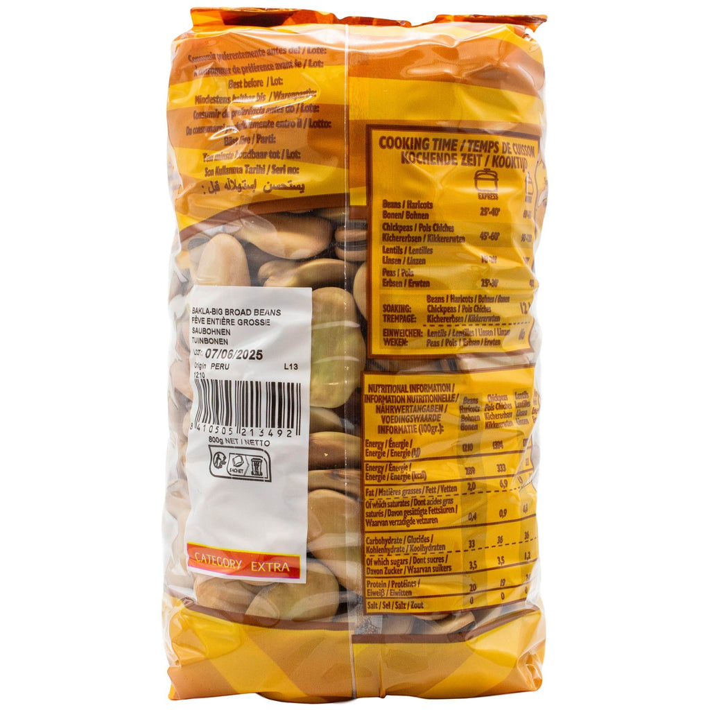 Tradicion- Jumbo Saubohnen - Ackerbohnen getrocknet - proteinreiche Bohnen 800 g