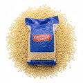 babaGOURMET Chtoura Garden Moghrabieh couscous pearls made from wheat semolina, 900g bag.