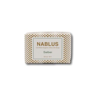 Nablus Bio Olivenölseife mit Salbei 100 g