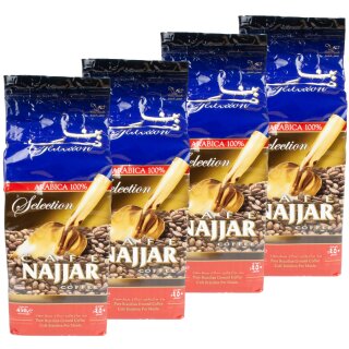 Najjar Arabischer Mokka im 4er Set á 450 g