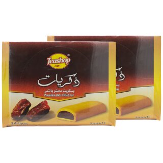 Teashop - Maamoul Thikrayat Kekse gefüllt mit Datteln - 456 g (2 x 456 g)