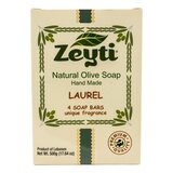 Zeyti - Olivenölseife mit Lorbeeröl 4 x 125g