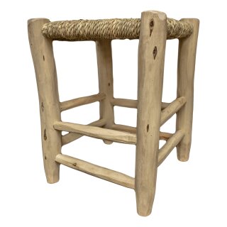babaGOURMET - Sitzhocker Zitronenholz L37 x B37 x H40 cm