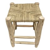 babaGOURMET - Sitzhocker Zitronenholz L37 x B37 x H40 cm