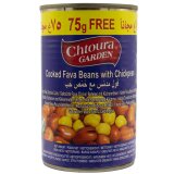 Chtoura Garden Foul Medammas mit Kichererbsen 400 g + 75 g gratis (Abtropfgewicht 310 g)