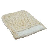 babaGOURMET Aleppo-Seife Olivenölseife mit 5% Lorbeeröl - handgefertigtes Naturprodukt vegan + Peeling Handschuh