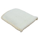 babaGOURMET Aleppo-Seife Olivenölseife mit 5% Lorbeeröl - handgefertigtes Naturprodukt vegan + Peeling Handschuh