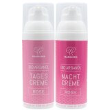 Mansuris BIO Nachtcreme und Tagescreme Rose mit...