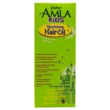 Dabur Amla Haaröl for Kids 2 x 200 ml + Gratis Bambus Wattestäbchen