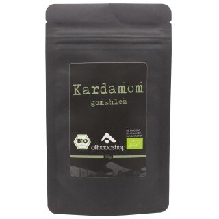 babaGOURMET - Bio Kardamom gemahlen 30 g