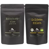 babaGOURMET Bockshornklee gemahlen 50 g + Bio Goldene Milch 100 g