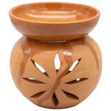 babaGOURMET Aromabrenner aus Keramik - natur