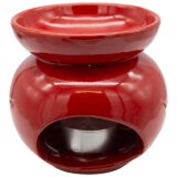 babaGOURMET Aromabrenner aus Keramik - rot