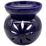 babaGOURMET Aromabrenner aus Keramik - blau