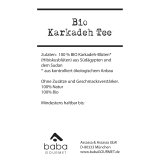 babaGOURMET - Bio Karkadeh Tee - Hibiskus Malventee - Hibiskusblüten getrocknet 100 g