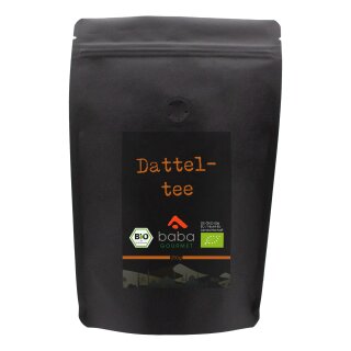 babaGOURMET - Bio Datteltee 250 g - Dattelteemischung - Basischer Tee