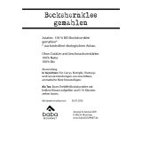 babaGOURMET - BIO Bockshornklee gemahlen 500 g