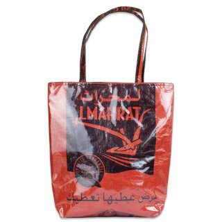 babaGOURMET Recycling Tasche Rot 40 x 30 x 9 cm