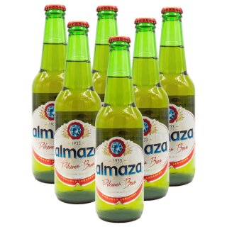 Almaza Pilsener Bier aus dem Libanon 6er Pack à 0,33 l