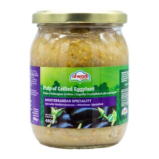 Al Wadi - Gegrilltes Auberginenfruchtfleisch 480 g
